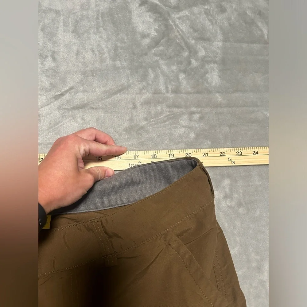 Cabelas Tear Away Pants Mens 42x30 Cargo Brown Pockets Outdoor